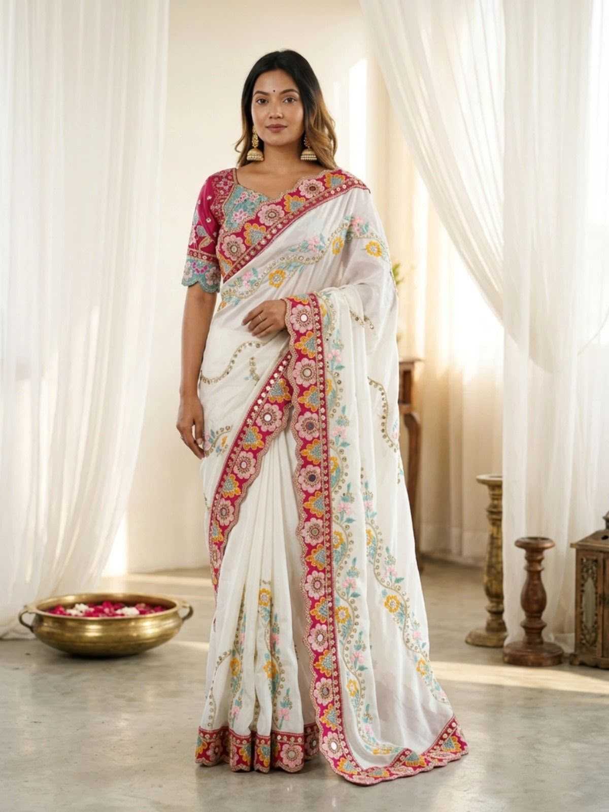 Rangoli Silk Designer Saree