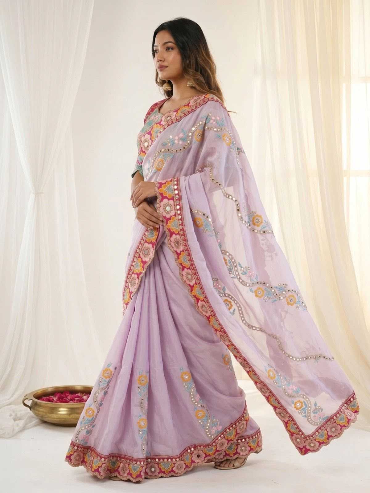 Rangoli Silk Designer Saree