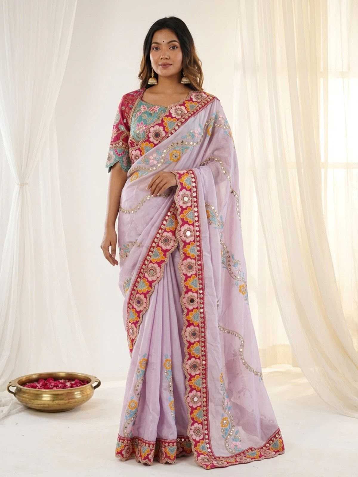 Rangoli Silk Designer Saree