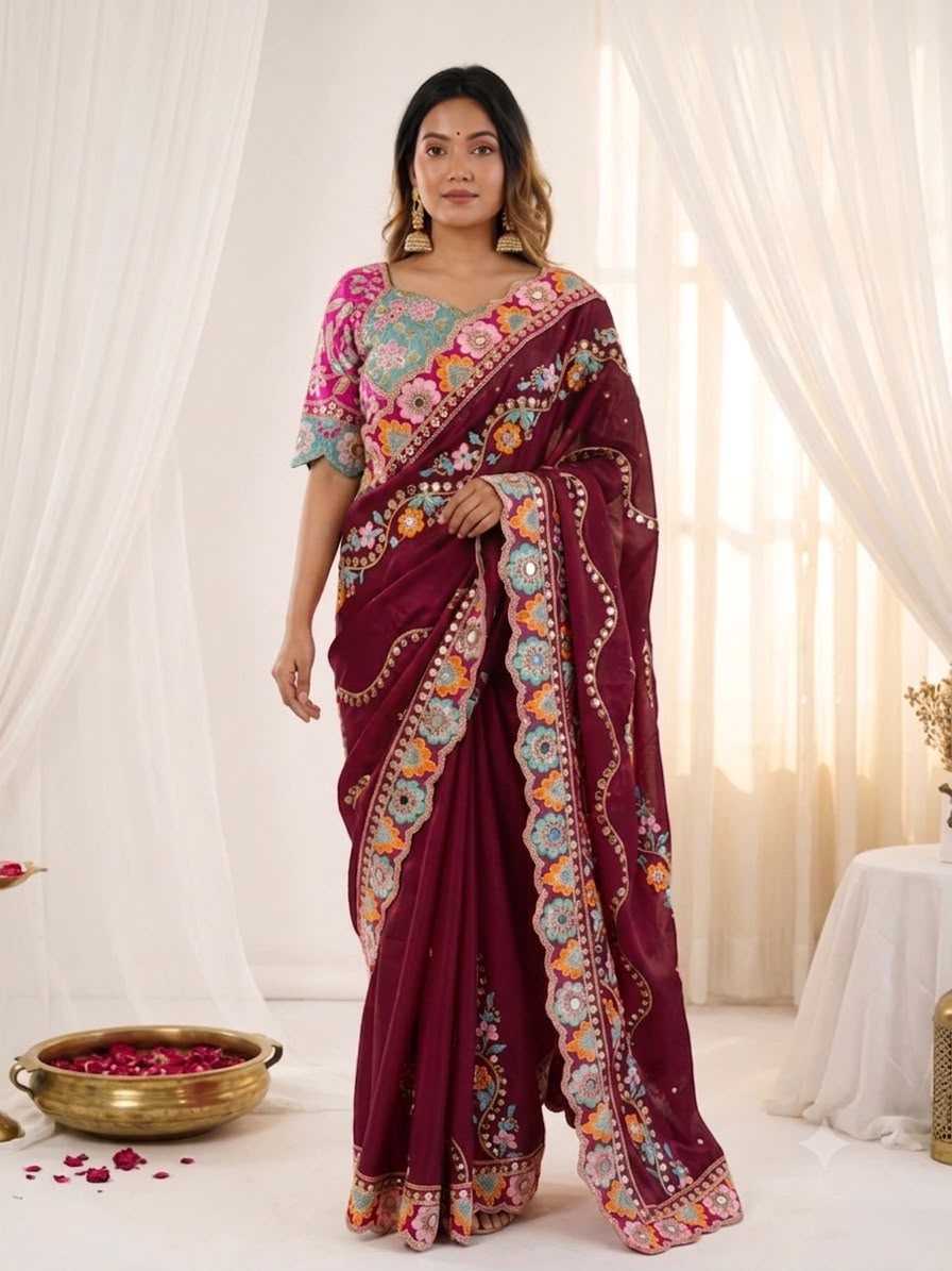 Rangoli Silk Designer Saree