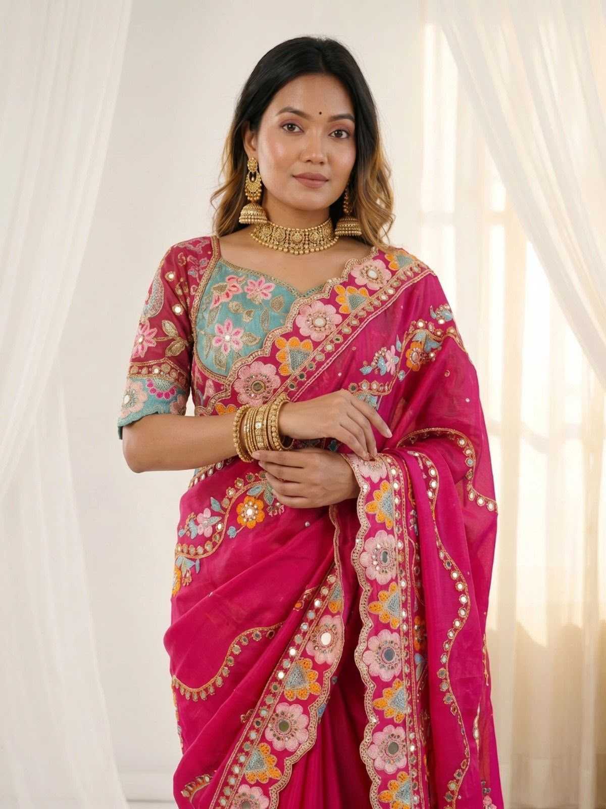 Rangoli Silk Designer Saree