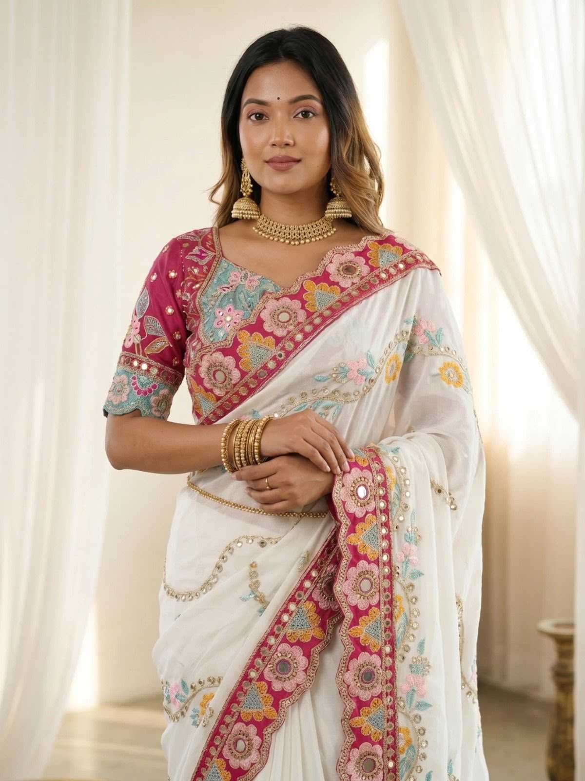 Rangoli Silk Designer Saree