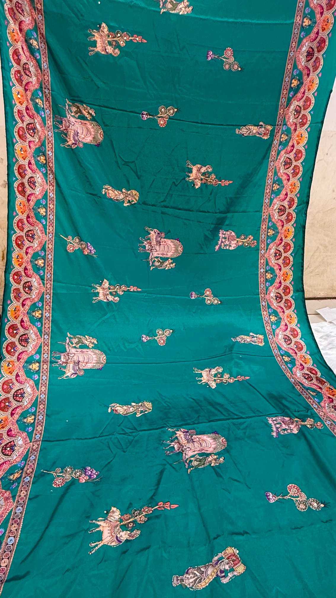 Crepe Silk Printed Saree