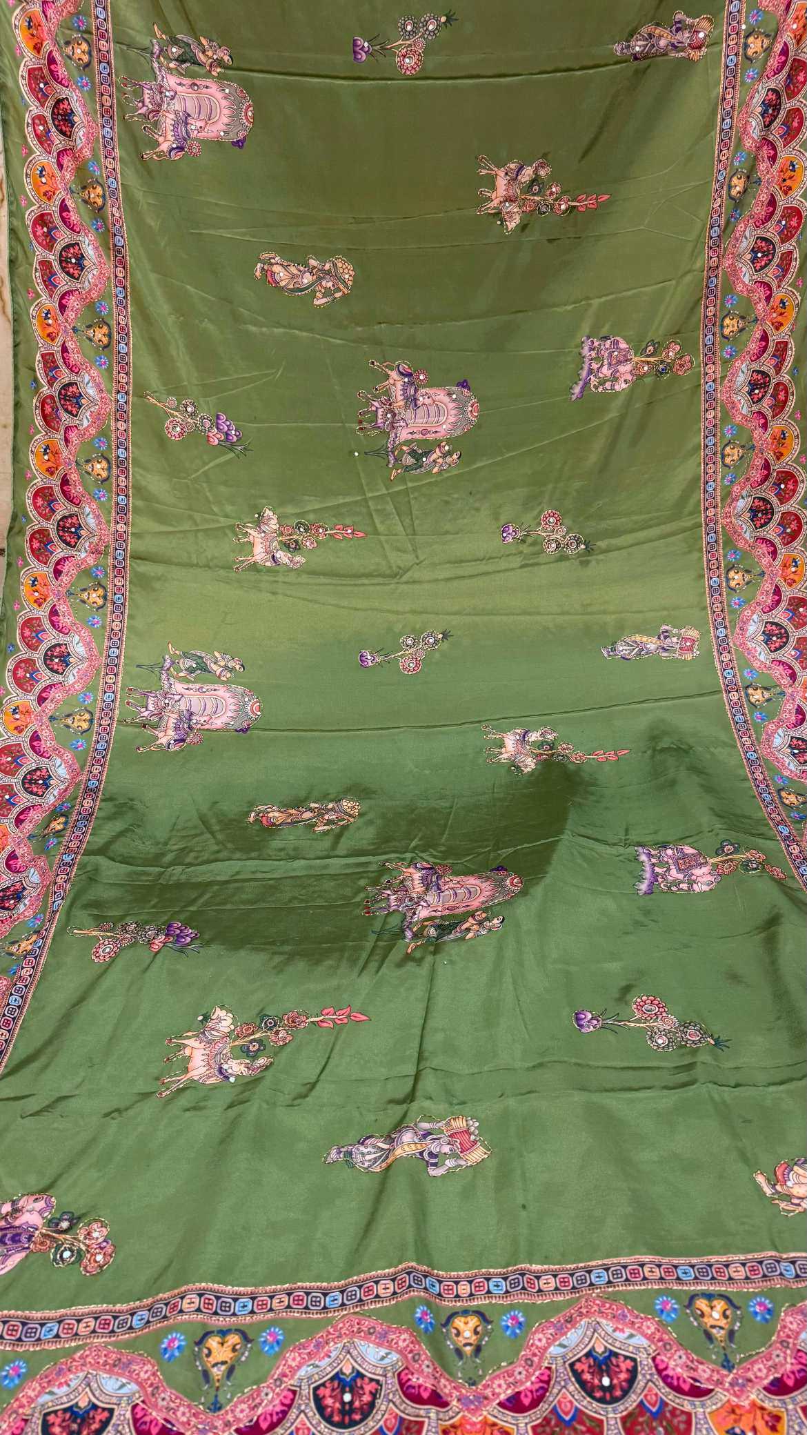 Crepe Silk Printed Saree