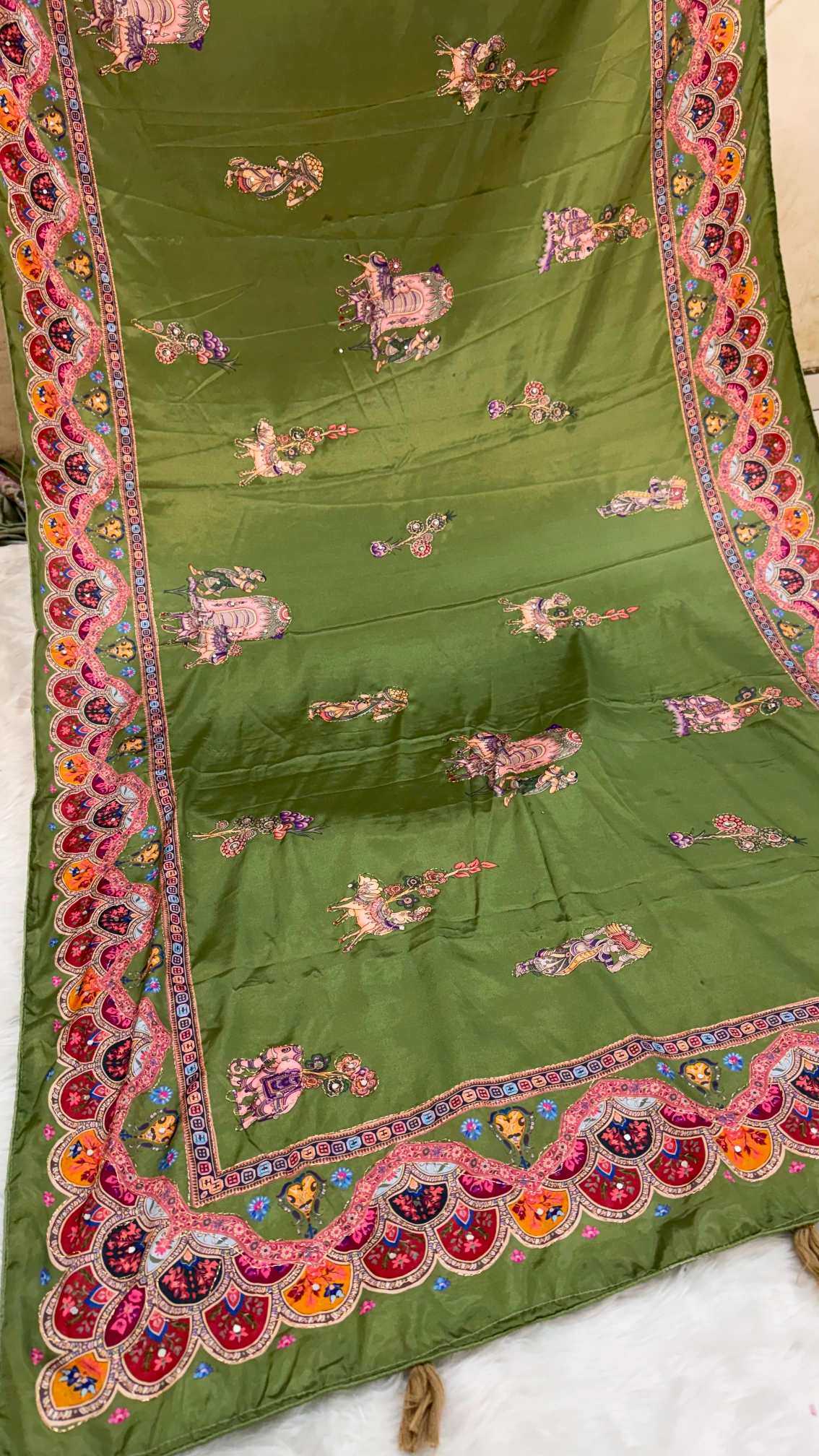 Crepe Silk Printed Saree