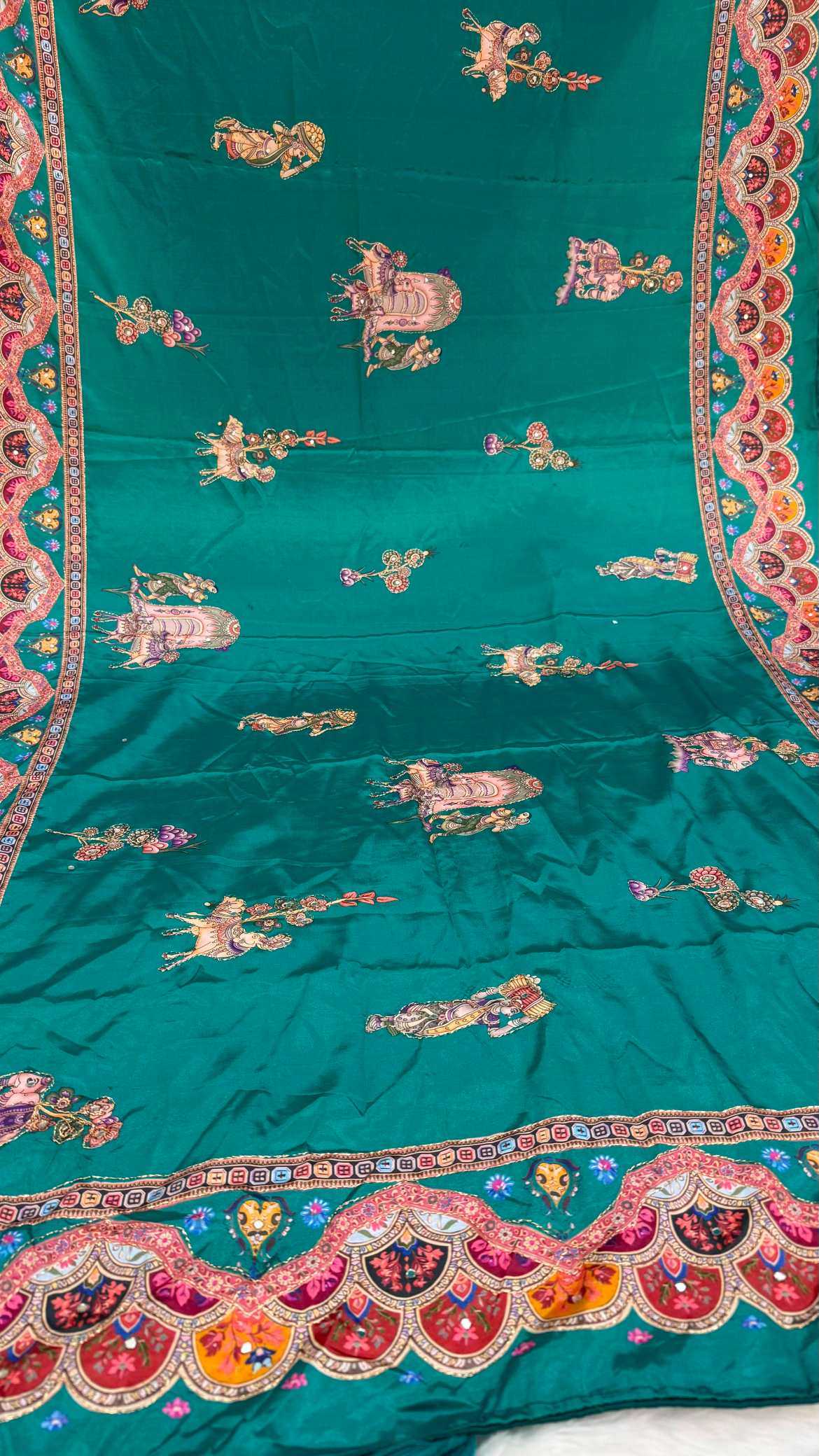 Crepe Silk Printed Saree