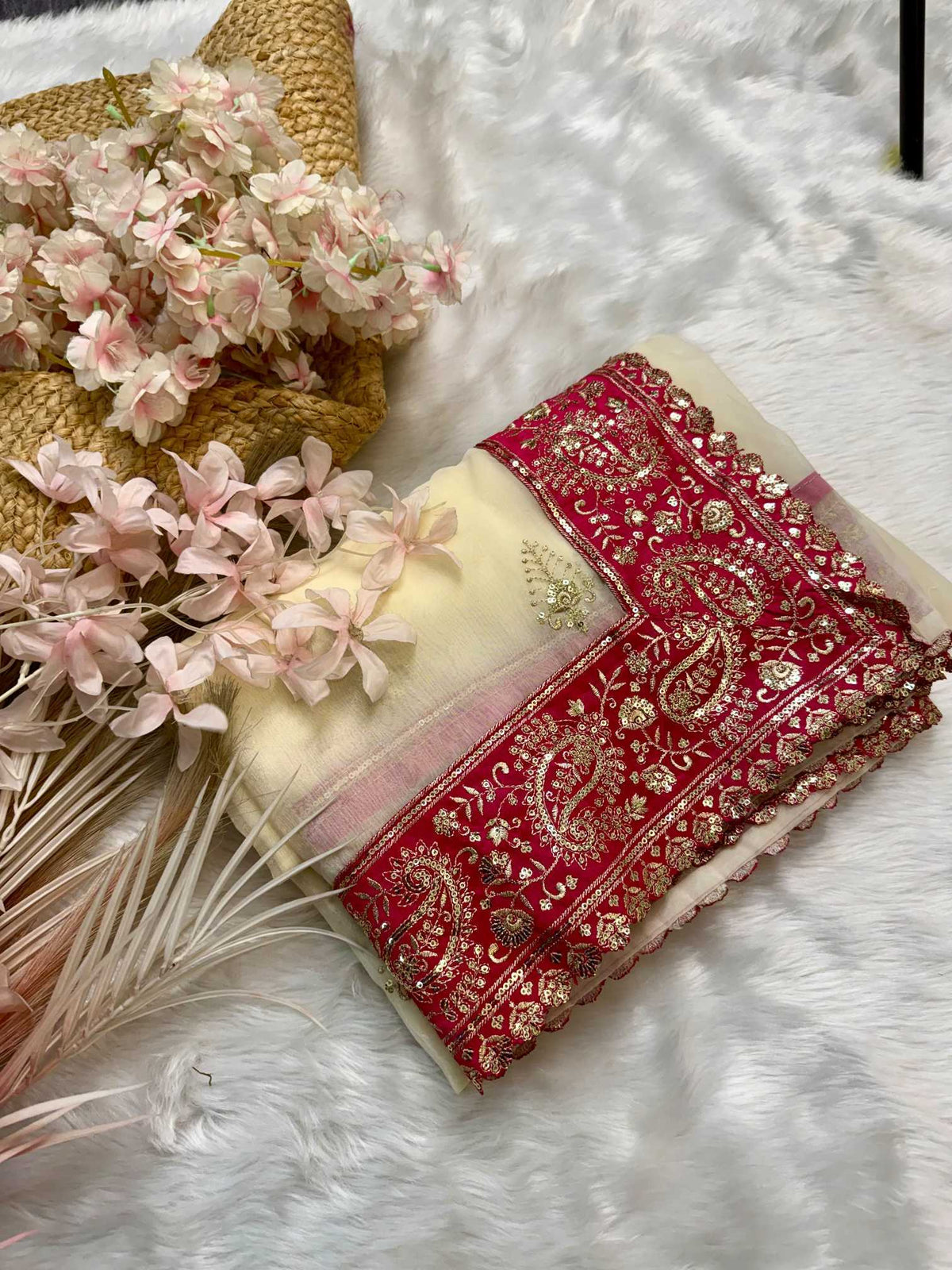Anahita Tissue Silk Soft Saree
