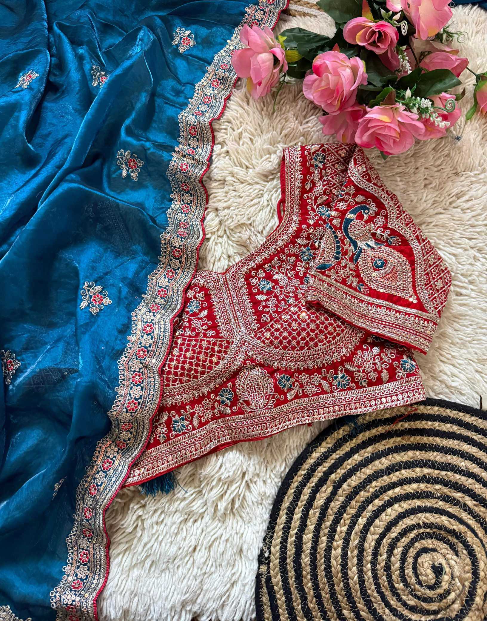 Space Silk Designer Saree