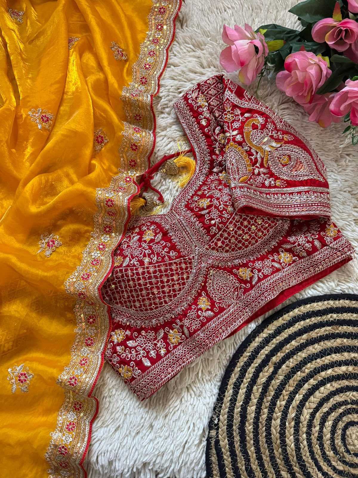 Space Silk Designer Saree