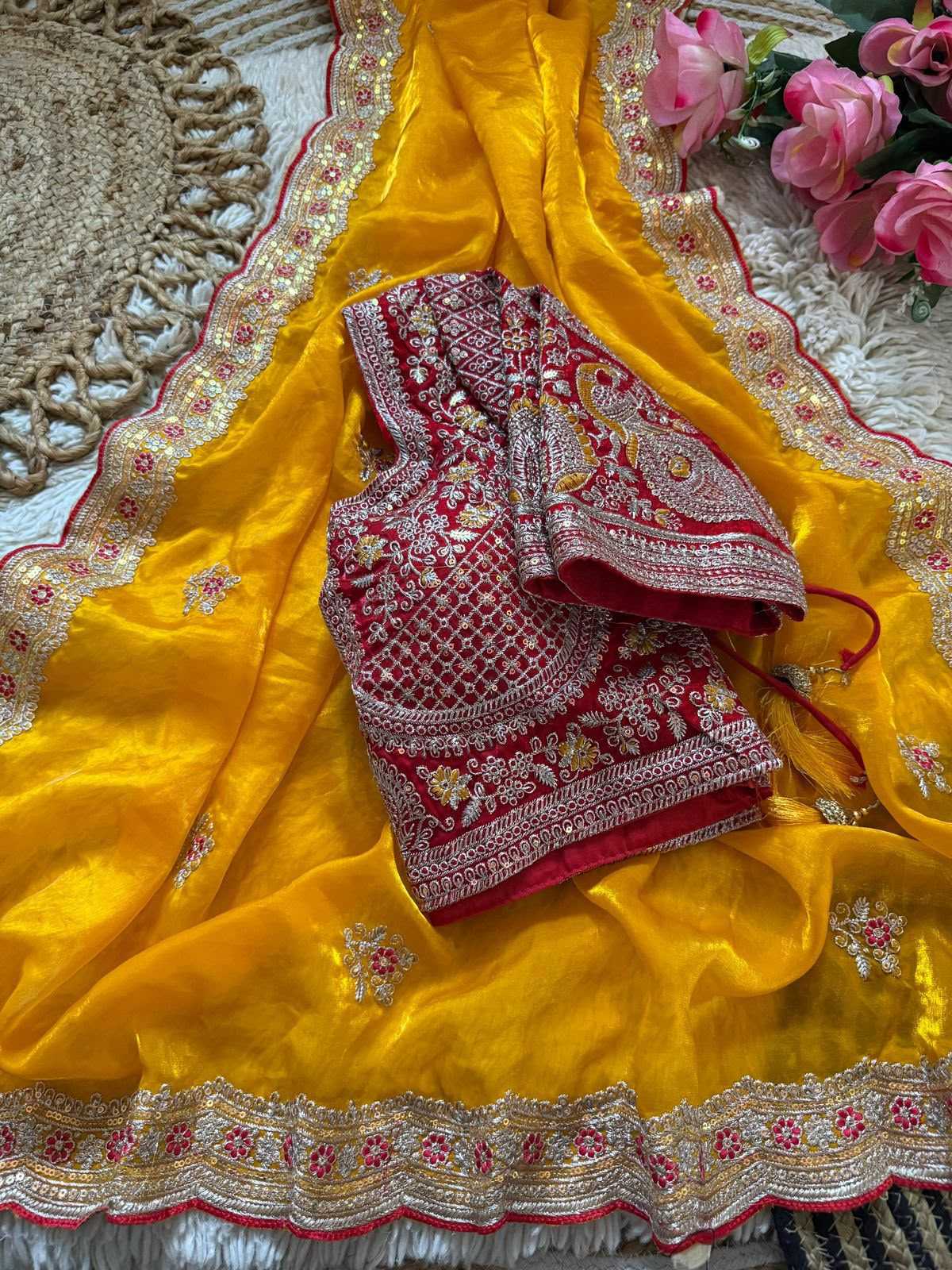 Space Silk Designer Saree