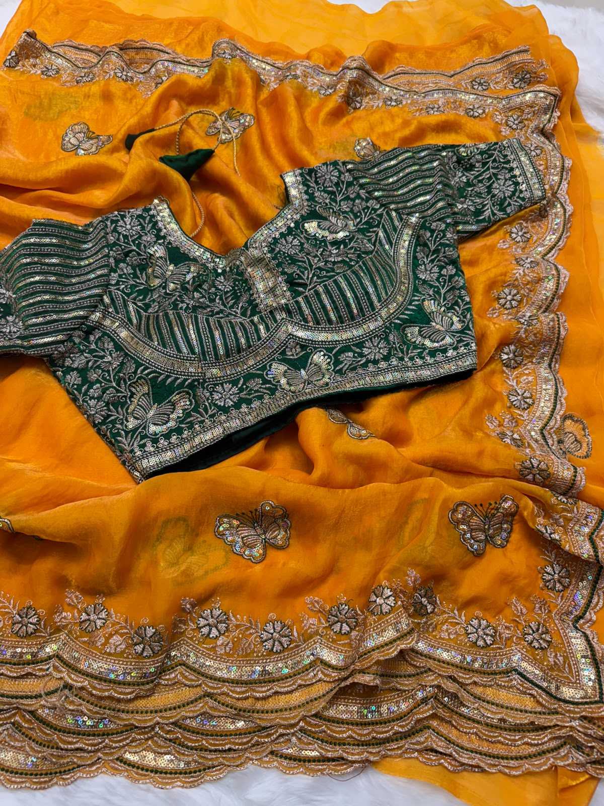 Anaya Space Silk Soft Saree