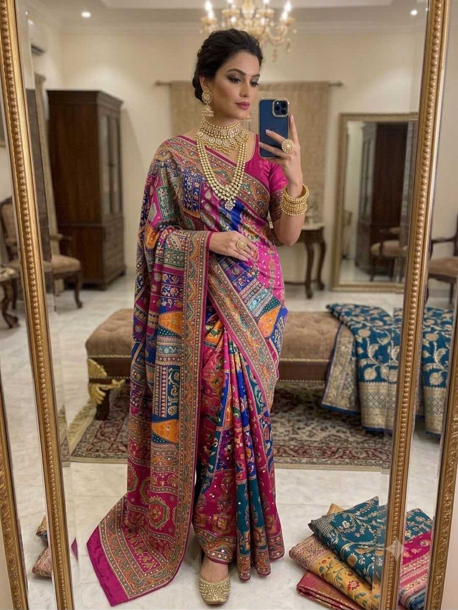 Printed Saree