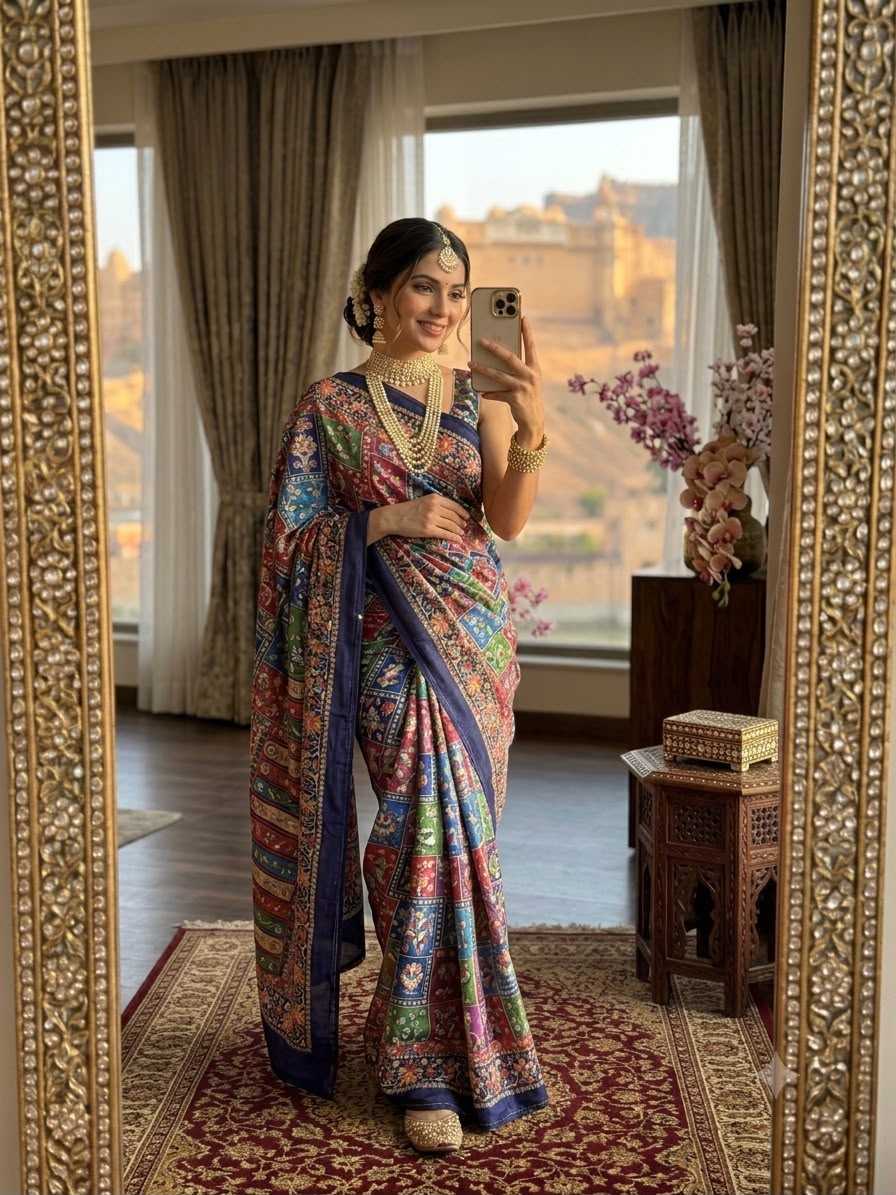 Printed Saree