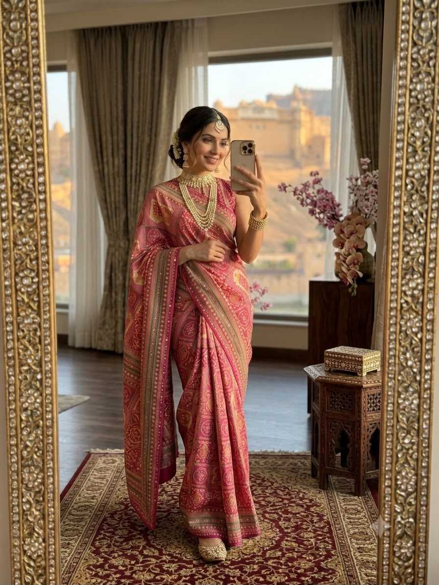 Printed Saree