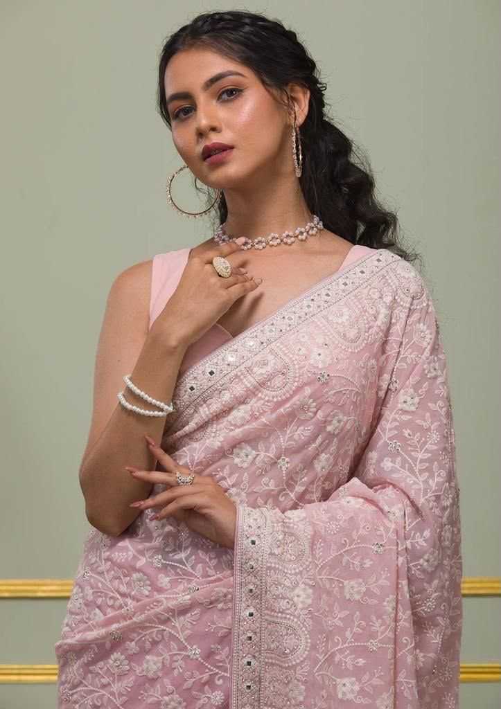 Georgette Saree
