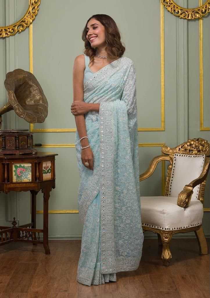 Georgette Saree