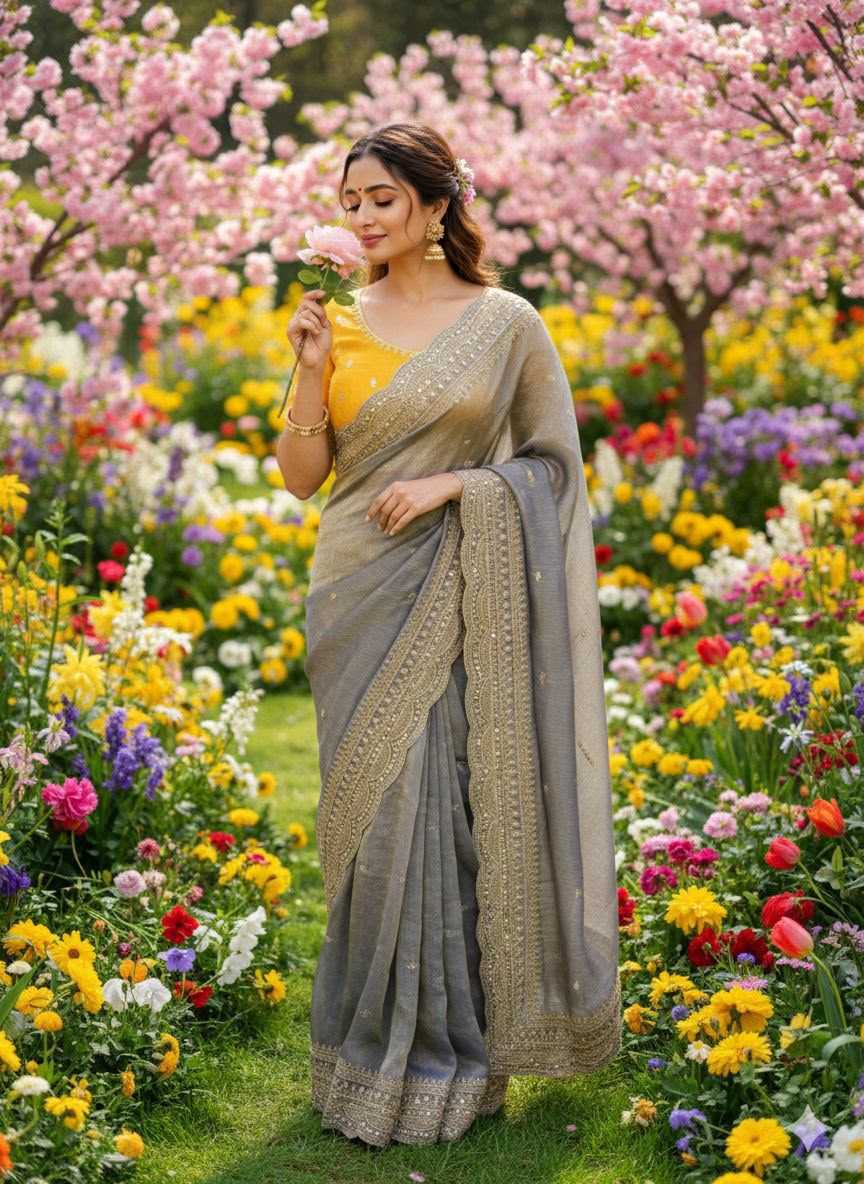 Chiffon Saree