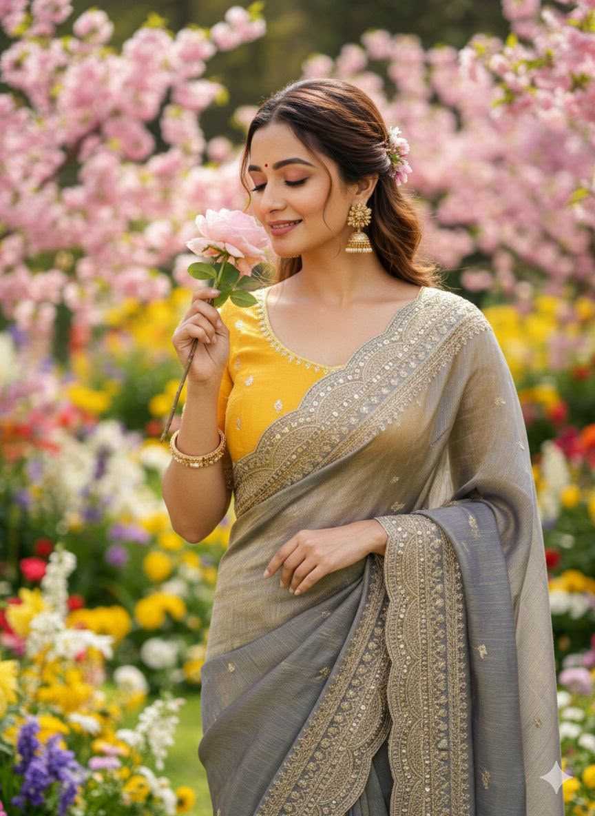 Chiffon Saree