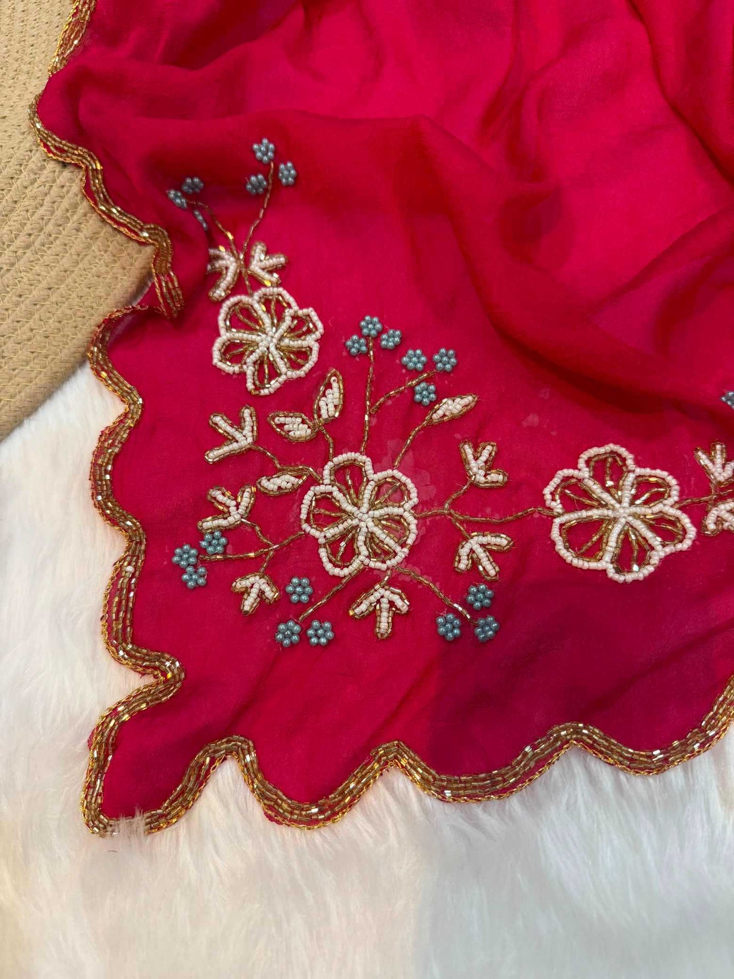 Hand Work Saree
