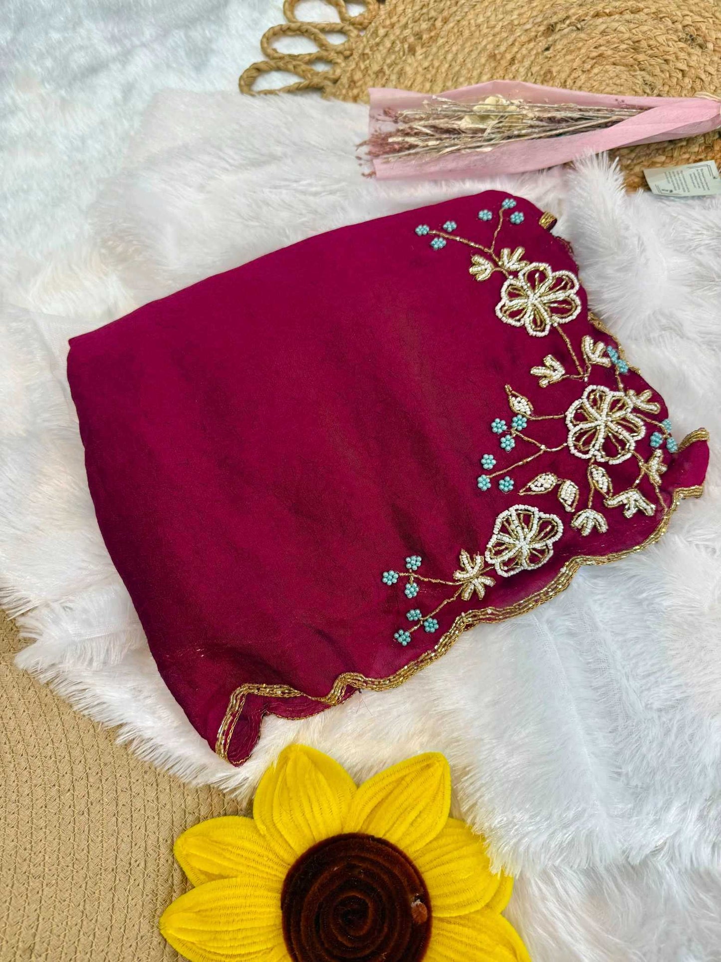 Hand Work Saree
