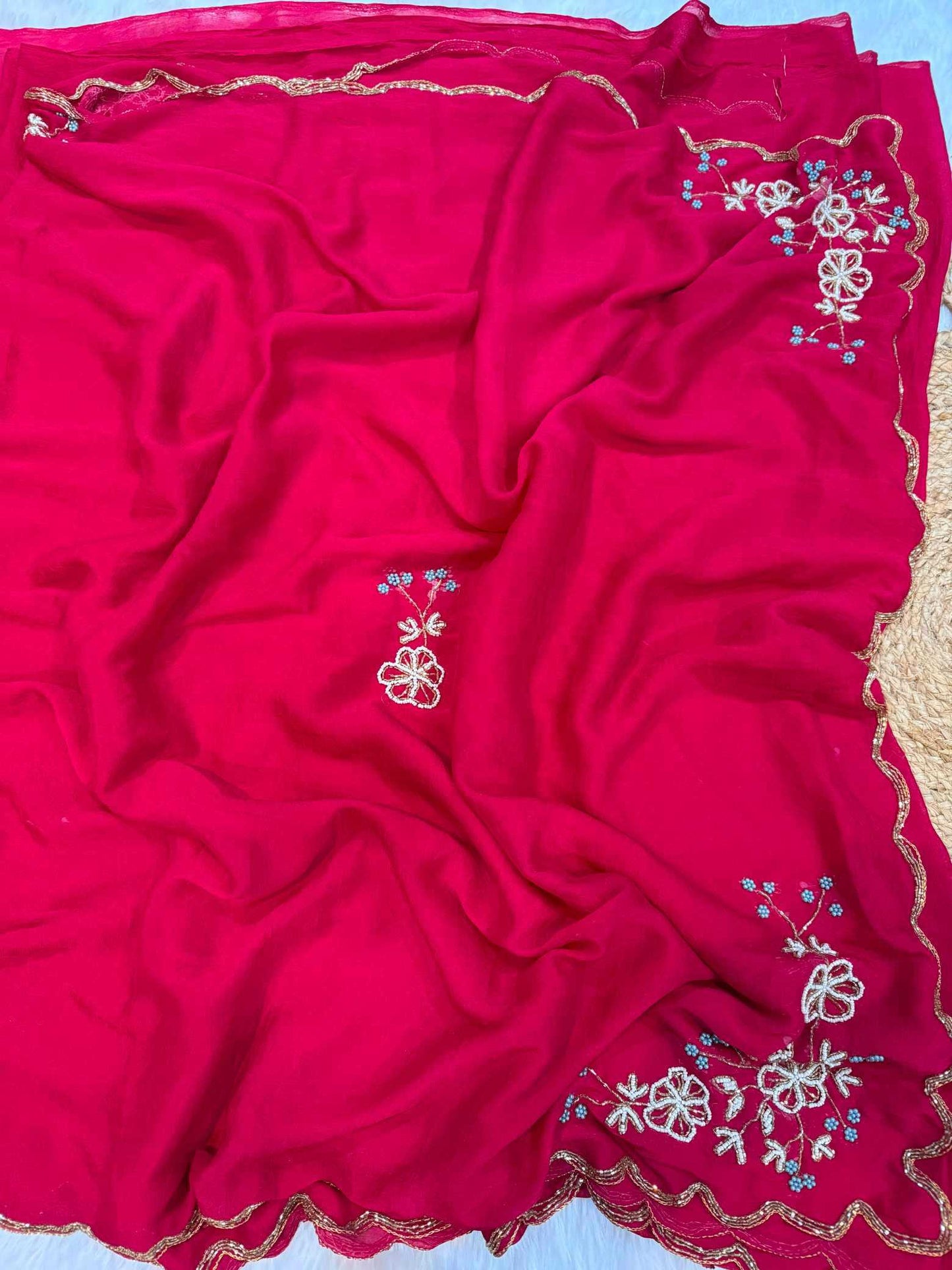 Hand Work Saree