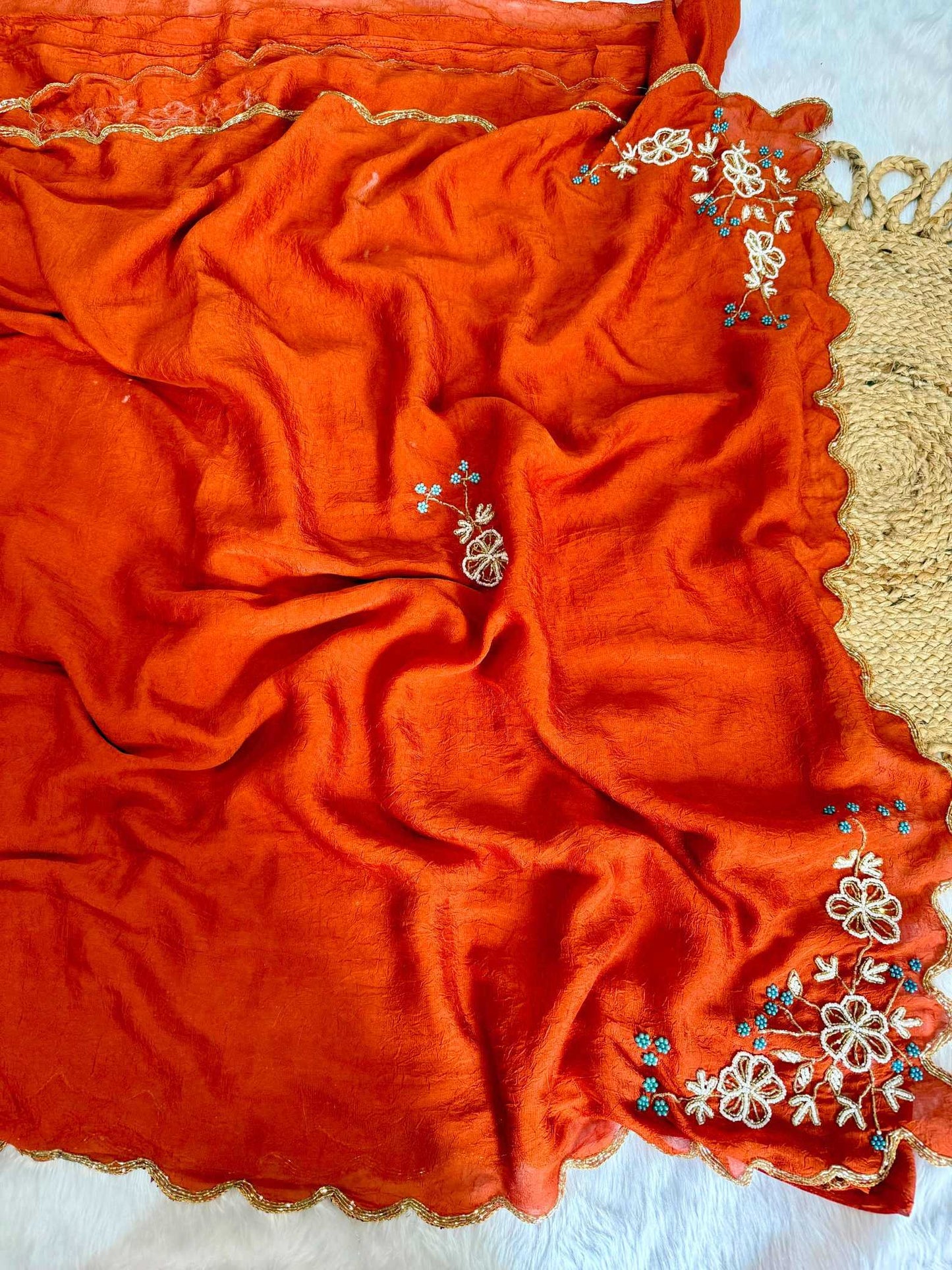 Hand Work Saree