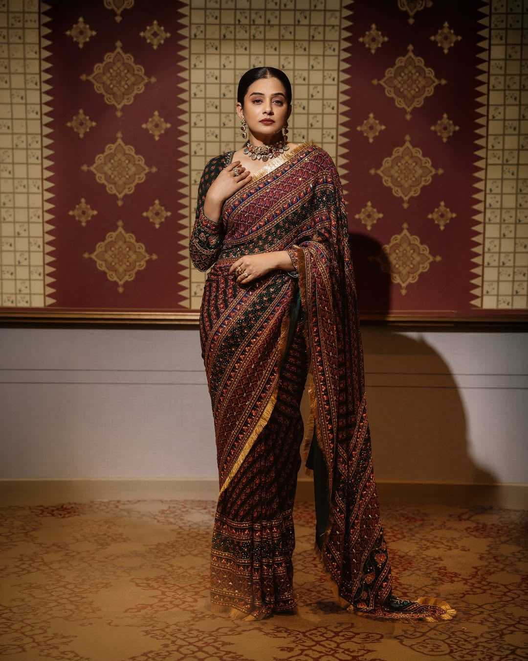 Printed Silk Saree