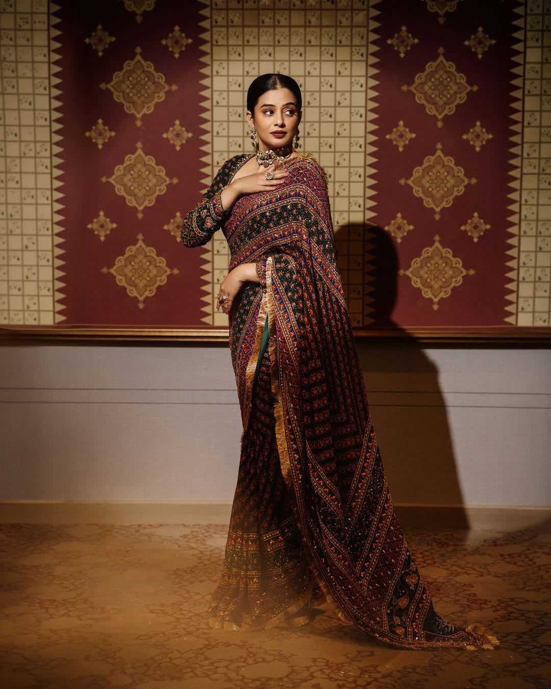 Printed Silk Saree