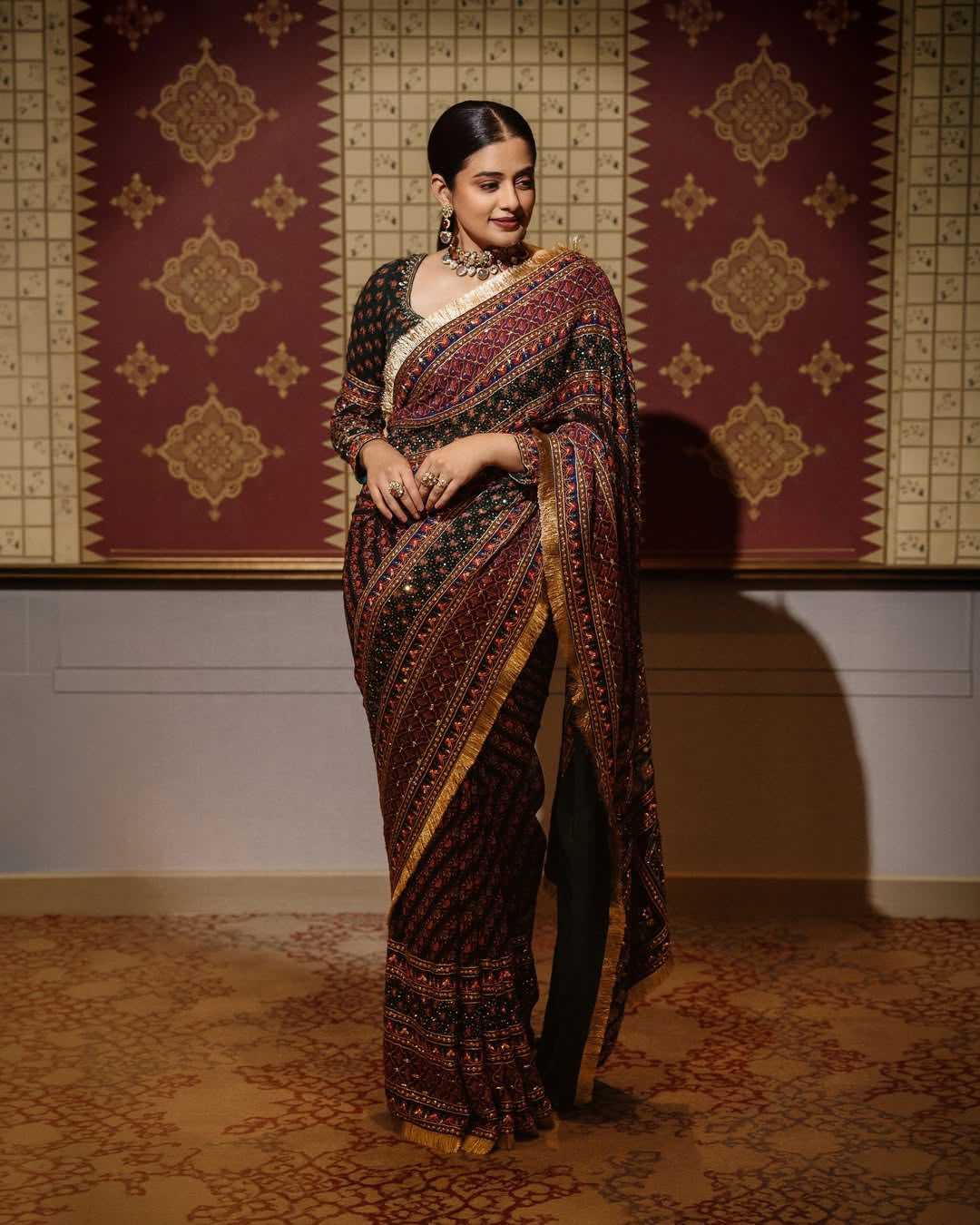 Printed Silk Saree