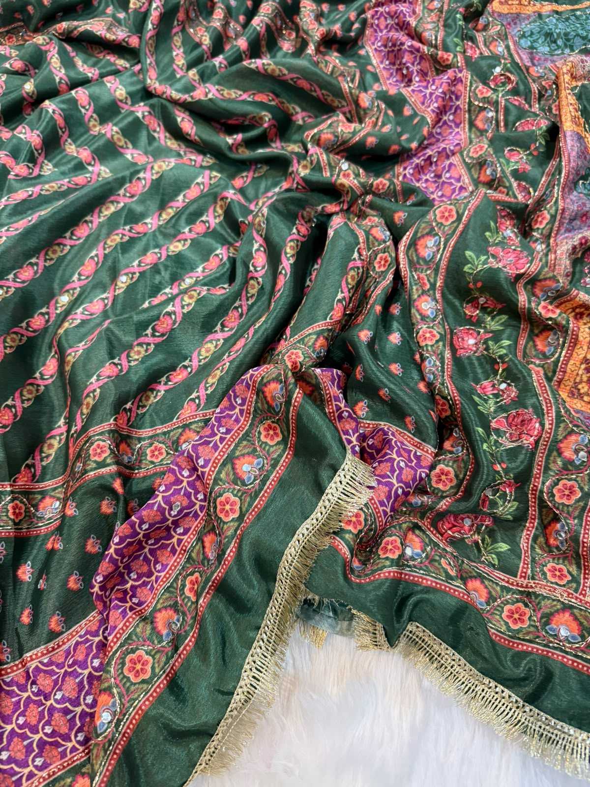 Printed Silk Saree