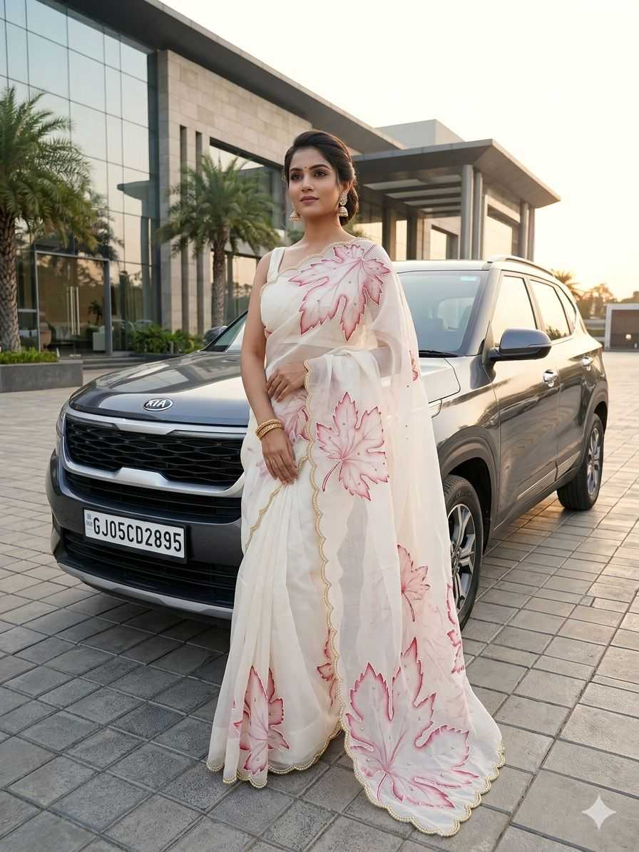 Organza Saree
