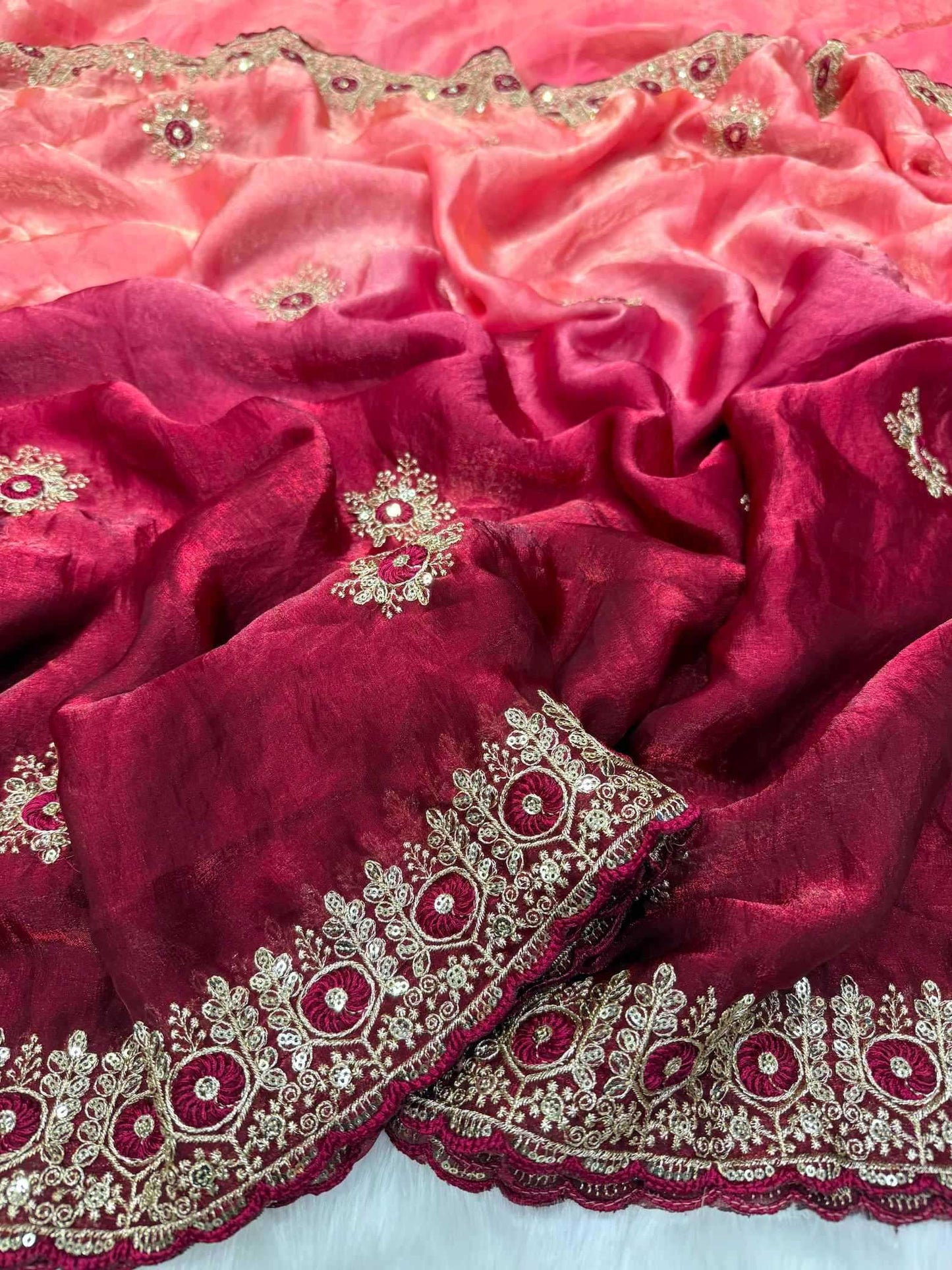 Party Wear Silk Saree