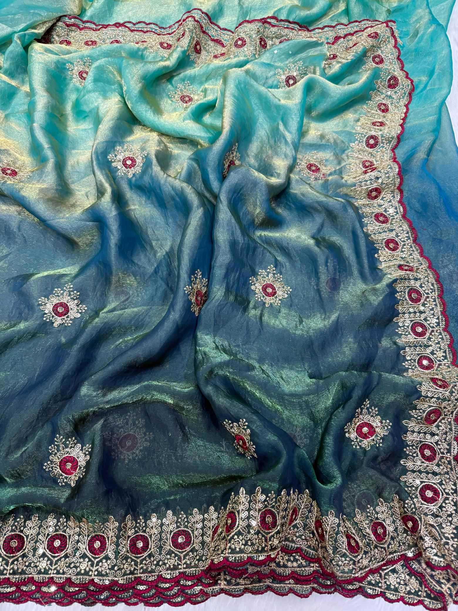 Party Wear Silk Saree