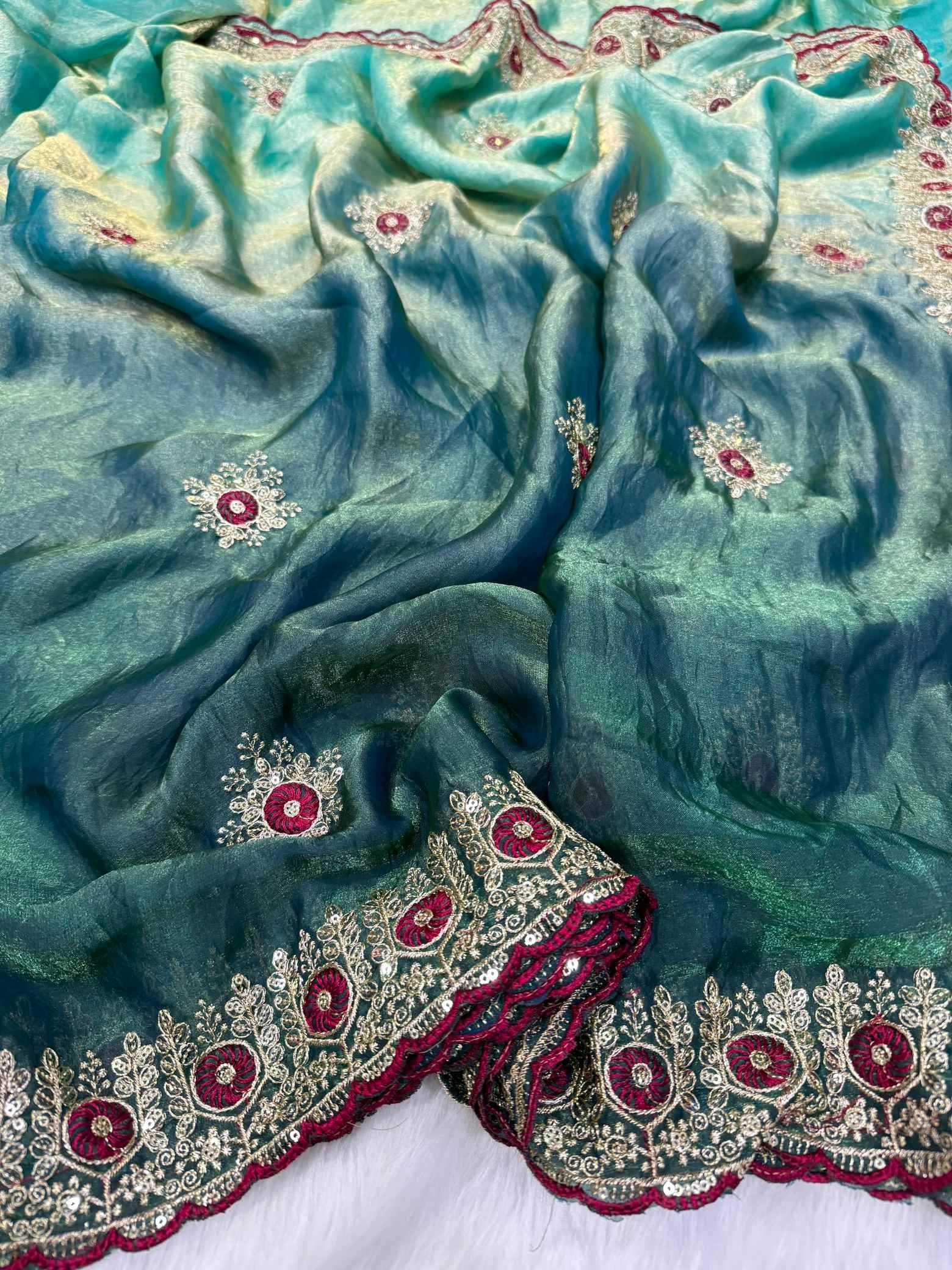 Party Wear Silk Saree