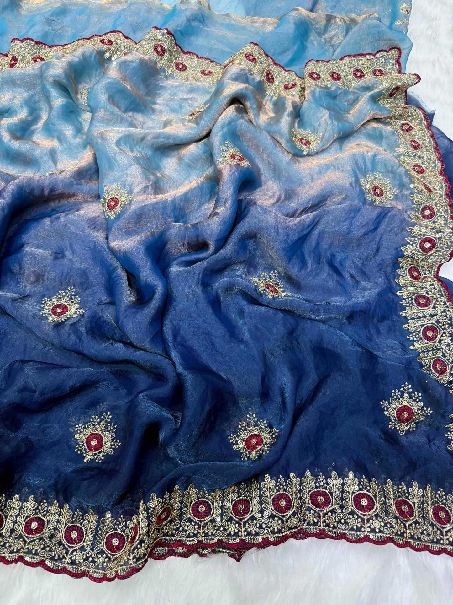 Party Wear Silk Saree