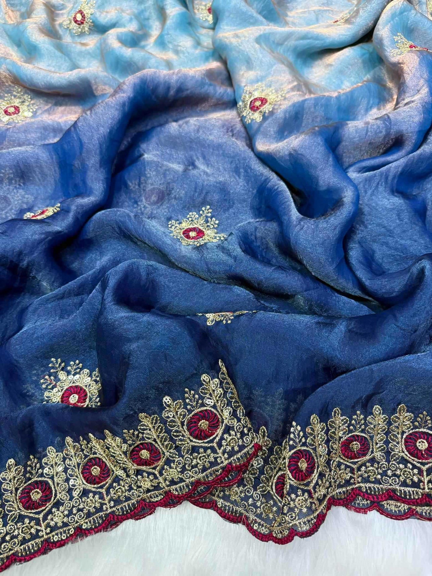 Party Wear Silk Saree