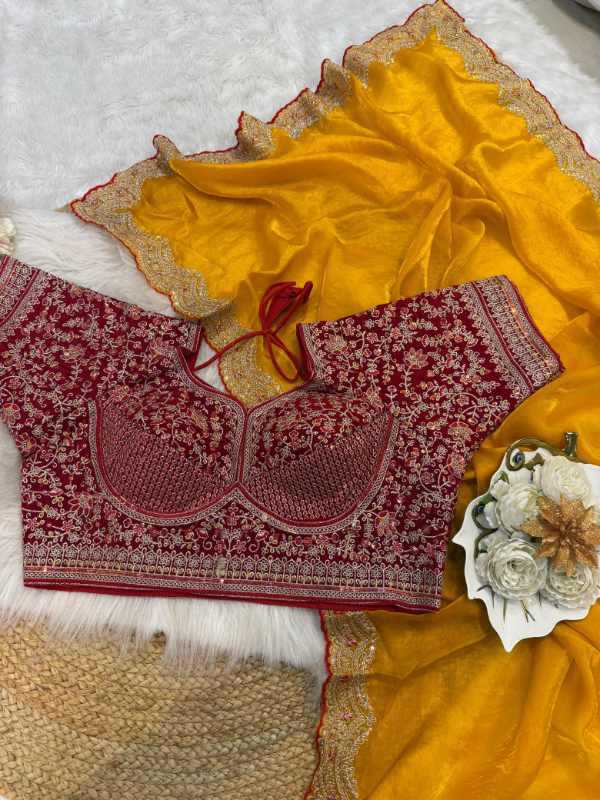 Space Silk Designer Saree