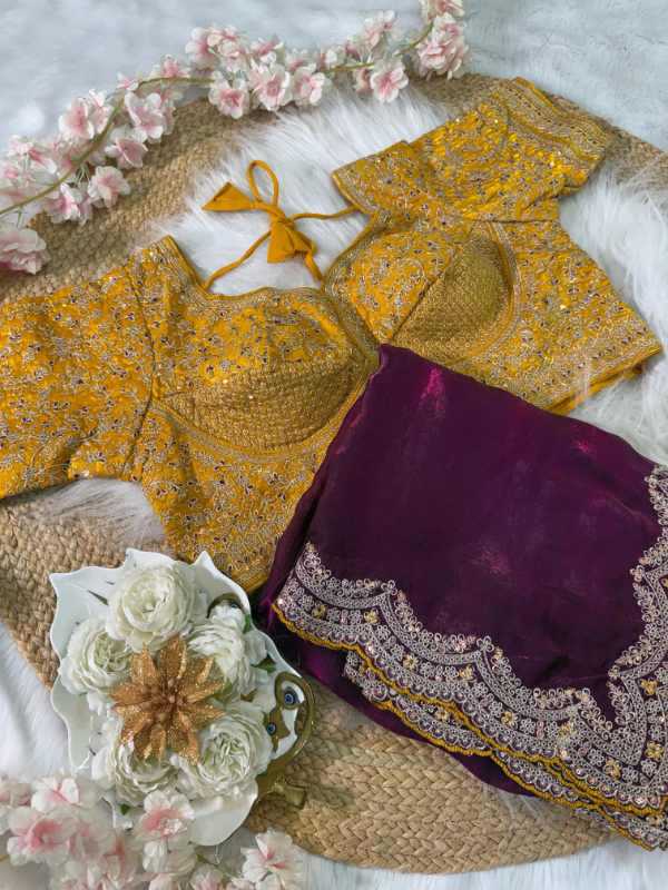 Space Silk Designer Saree