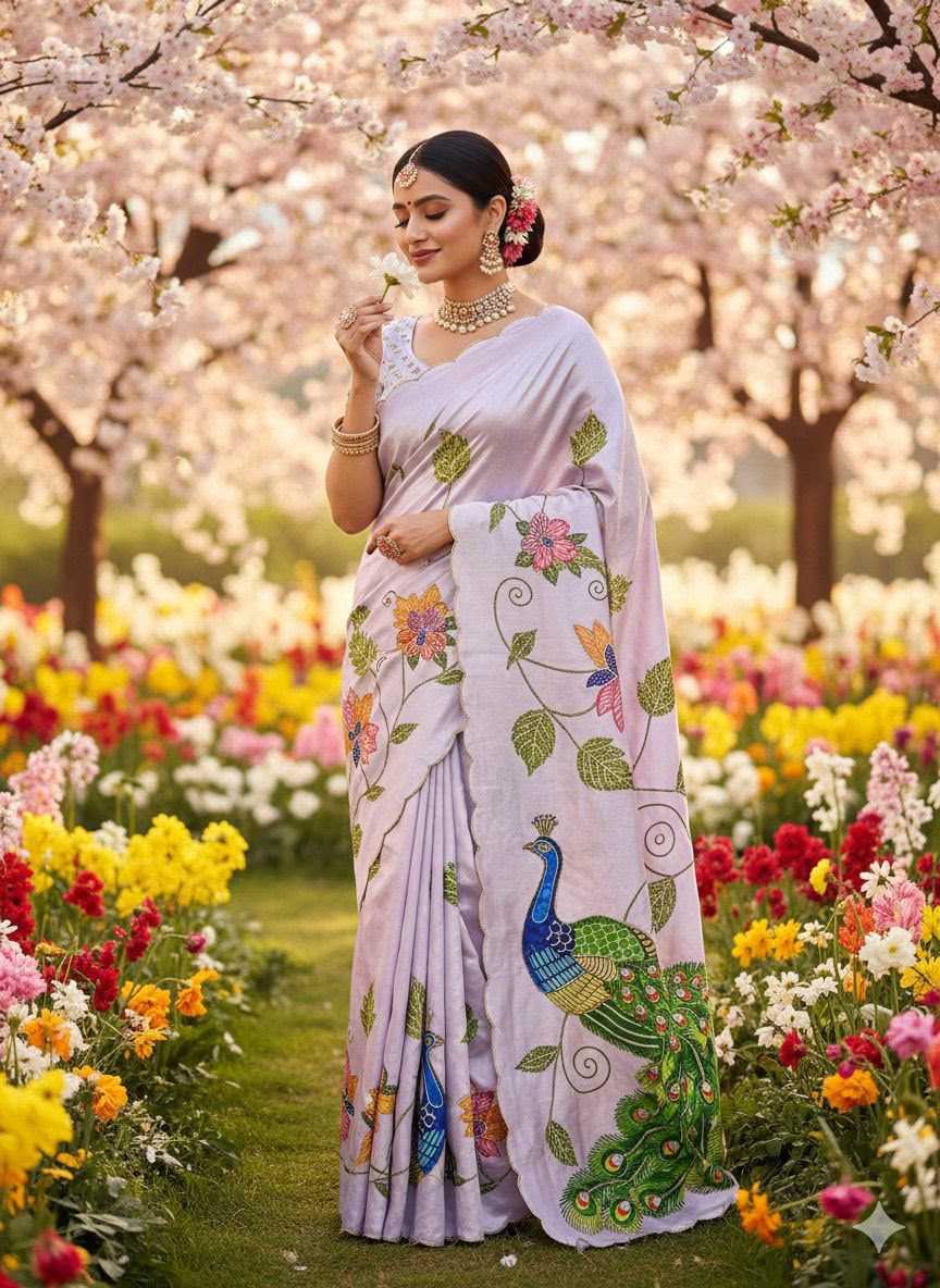 Gargeyi Malai Silk Traditional Saree