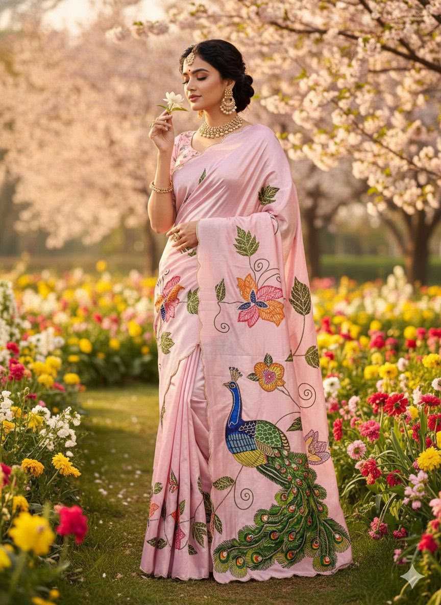 Gargeyi Malai Silk Traditional Saree