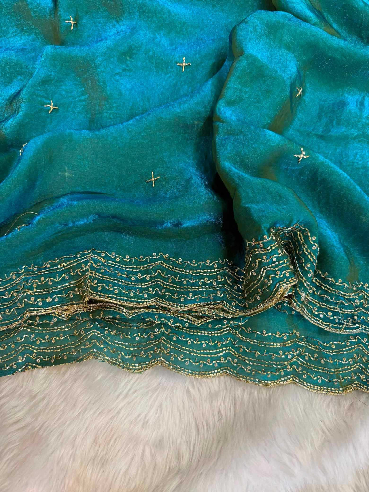 Gitika Space Silk Party Wear Saree