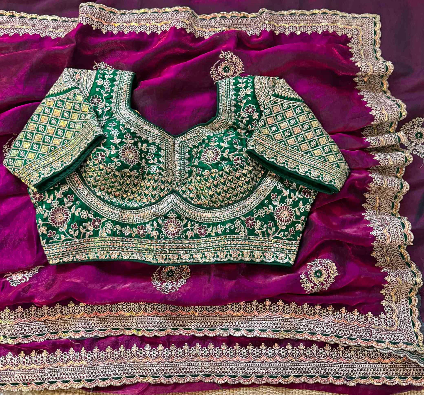 Party Wear Silk Saree