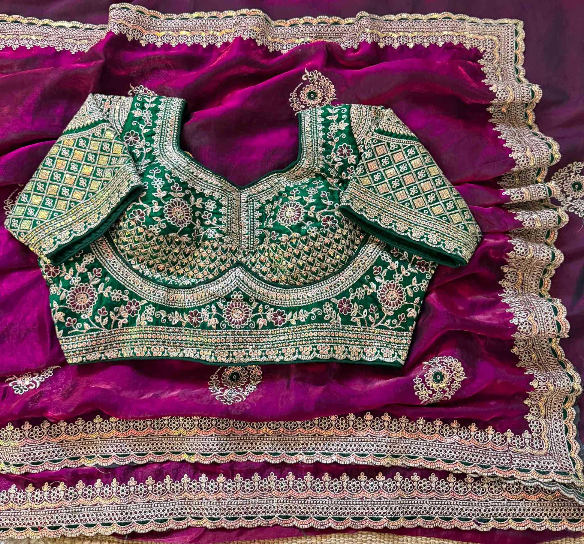 Party Wear Silk Saree