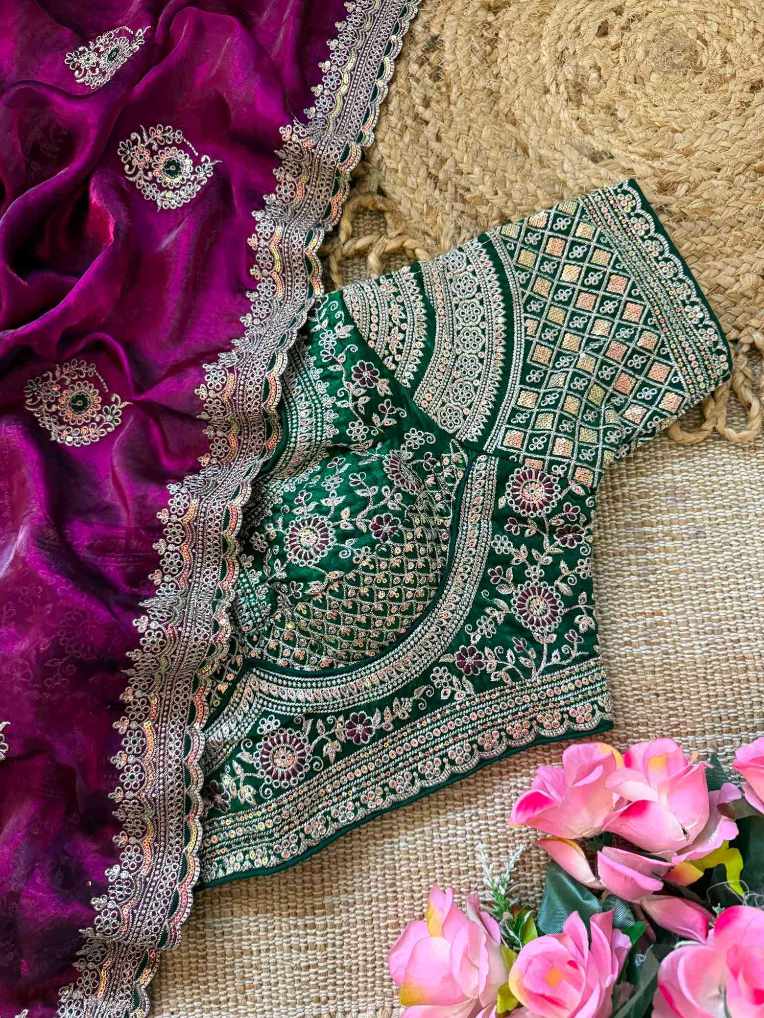 Party Wear Silk Saree
