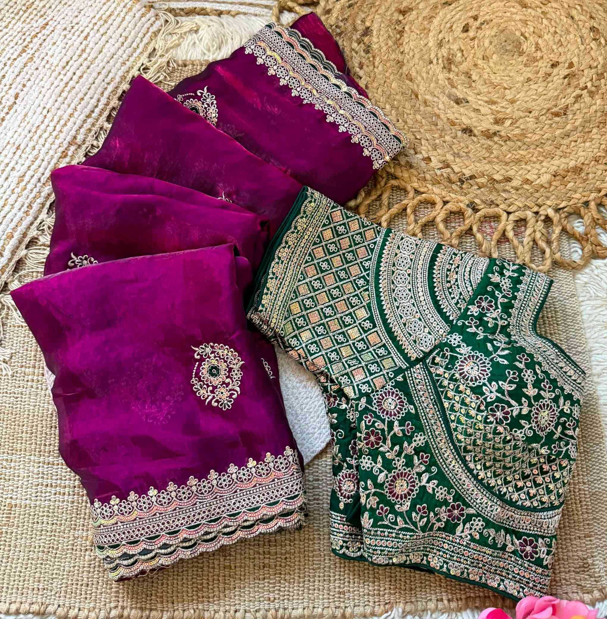 Party Wear Silk Saree