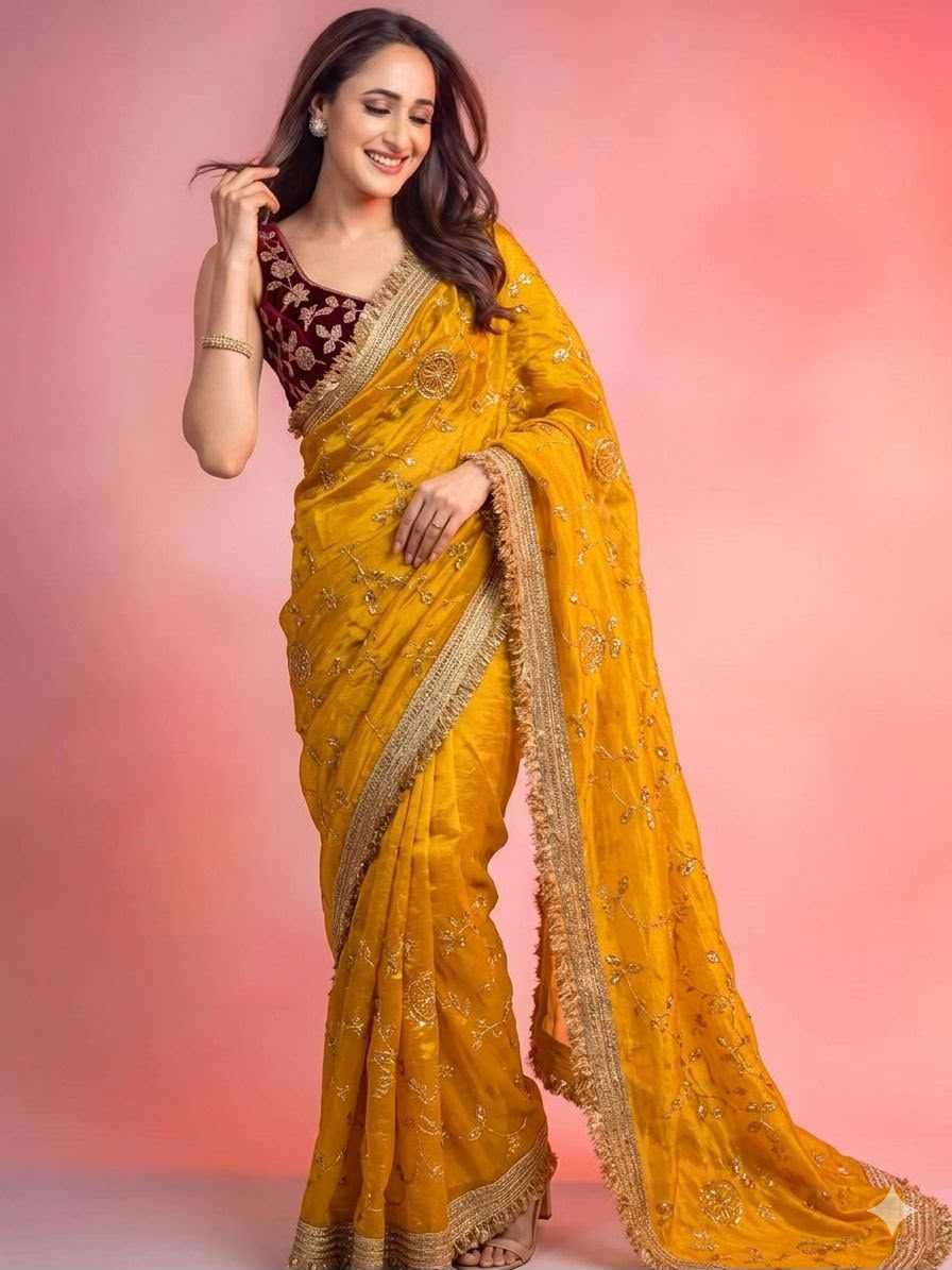 Party Wear Silk Saree