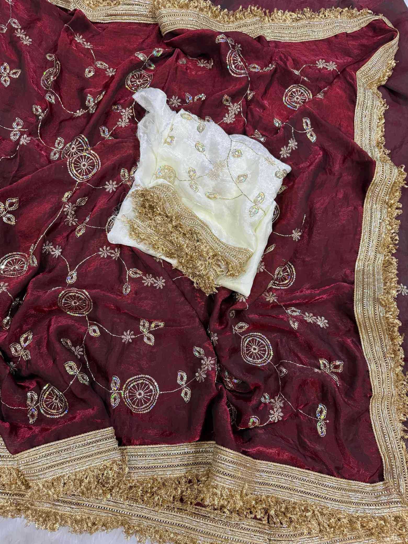 Party Wear Silk Saree
