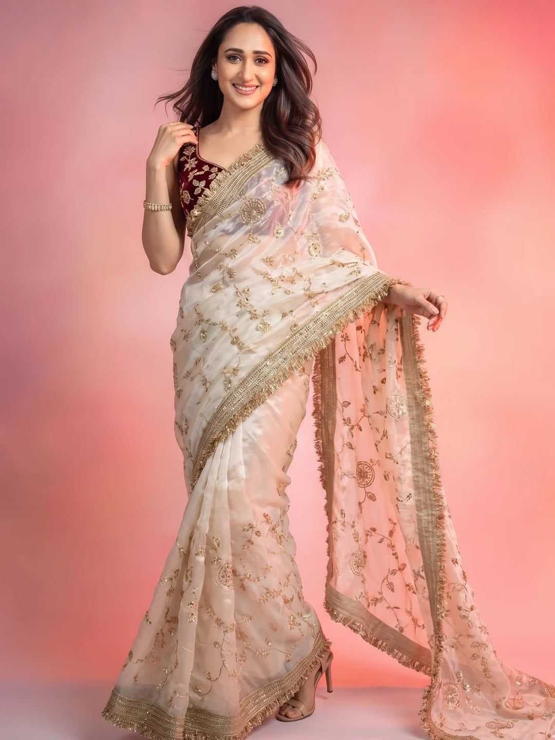 Party Wear Silk Saree