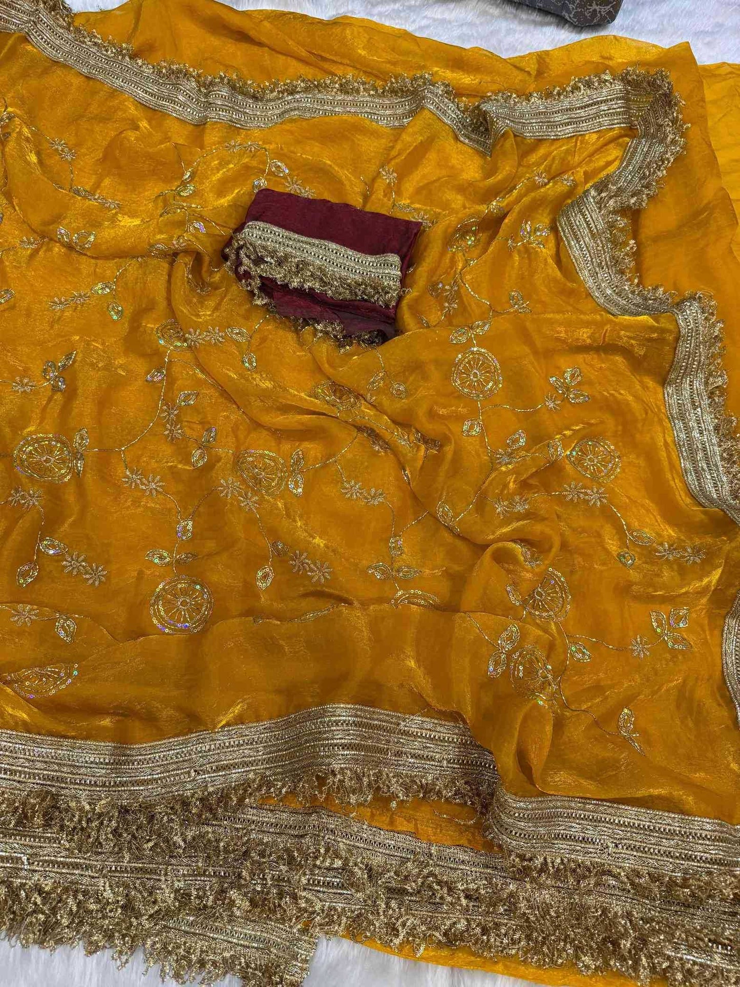 Party Wear Silk Saree