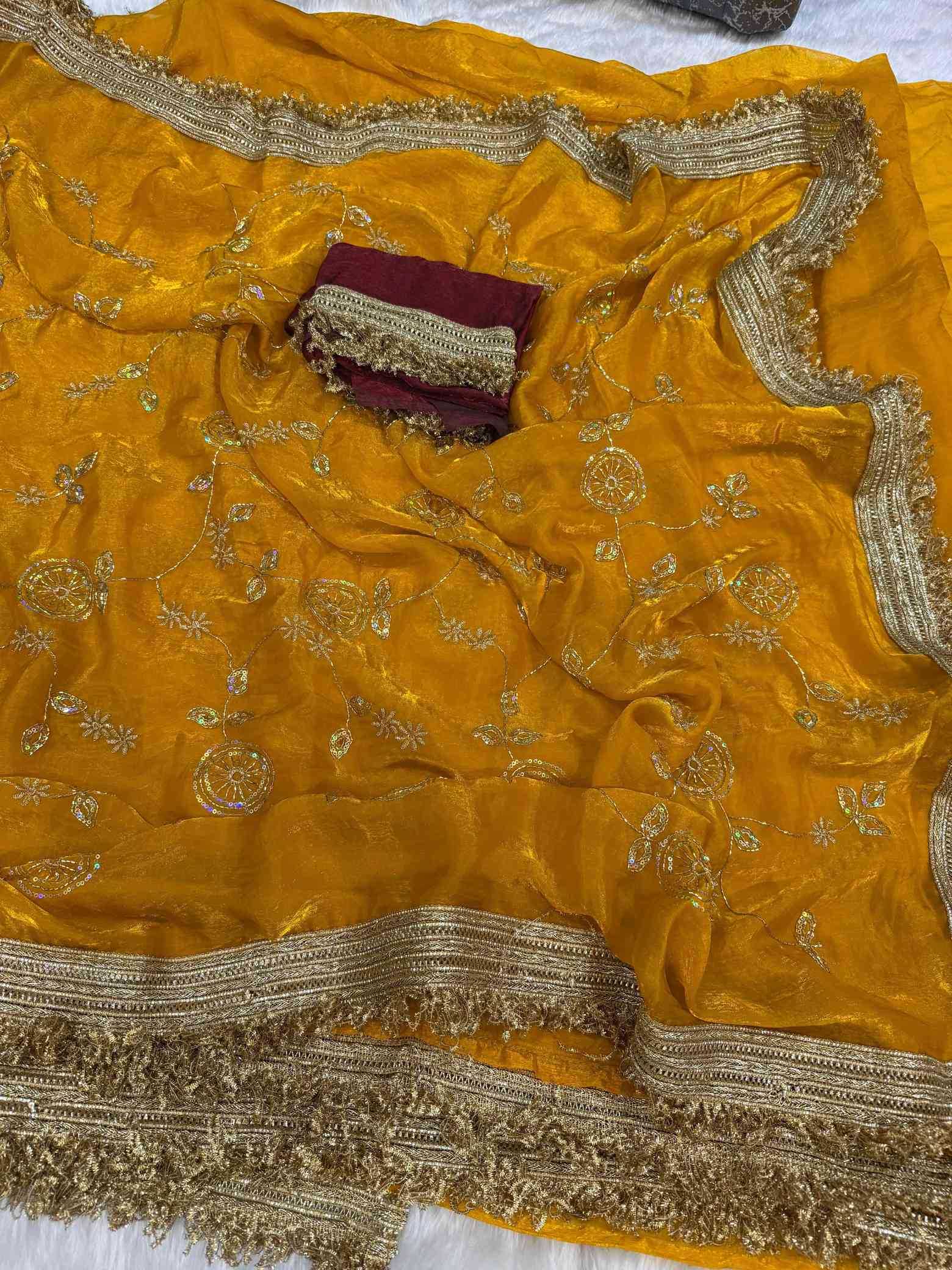 Party Wear Silk Saree